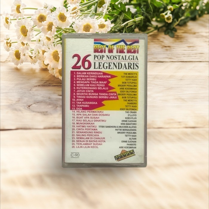 Kaset Pita 26 Best Of The Best Pop Nostalgia Legendaris