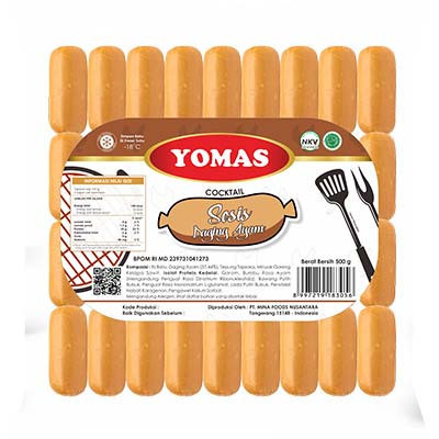 

Yomas Sosis Cocktail 500gr
