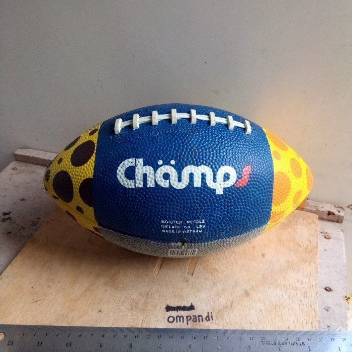 MS99 mainan bola rugby anak kode 01