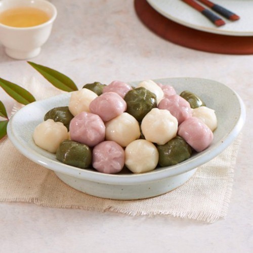 

PO 1day Kkul Tteok Korean Traditional Rice Cake 1Kg Halal - Kue Traditional Korea