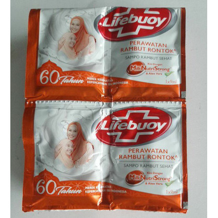

SHAMPOO LIFEBUOY RENCENG isi 12sachet - Orange AYUSHOP57