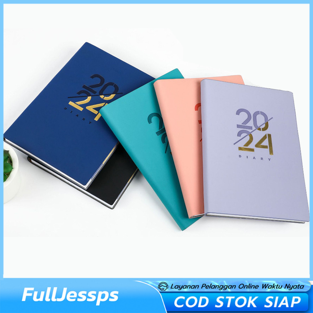 

2024 Planner Agenda 156 Pages Notebook A5 Diary Journal Notebook School Stationary Journaling Office Accessories Supplies