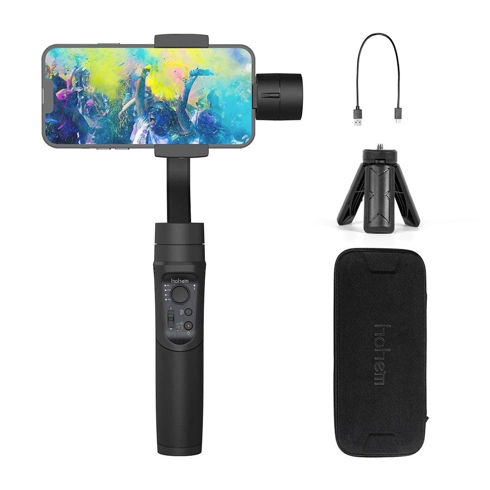 Hohem iSteady Mobile Plus Gimbal 3-Axis Handheld Stabilizer for Smartphone Android and iPhone 13,12,