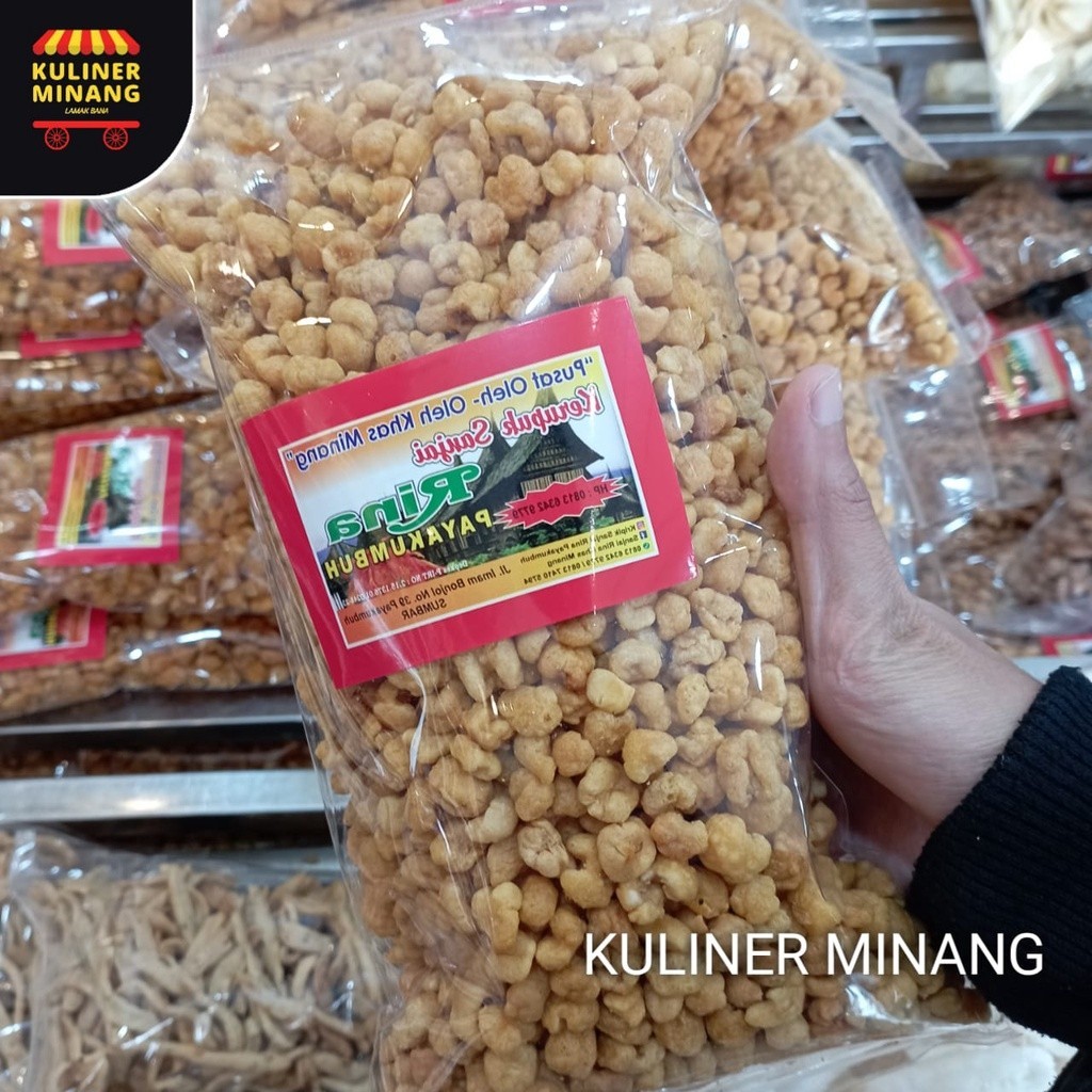 

Kuliner Minang Jagung Goreng kering Tanpa Kulit Rina Oleh-Oleh Asli Cemilan Kampung Makanan Khas Payakumbuh Padang Jajanan Snack Kabau AX00