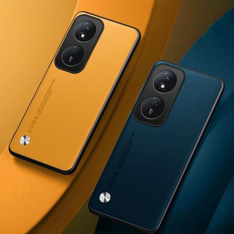 New Phone case Honor X7B X7A Carbon Fibre Leather TPU Silicone Shockproof Protection Casing For Hono