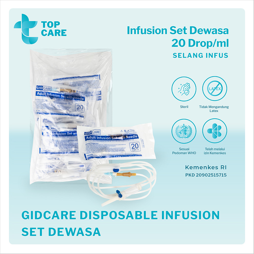 Gidcare Disposable Infusion Set Dewasa
