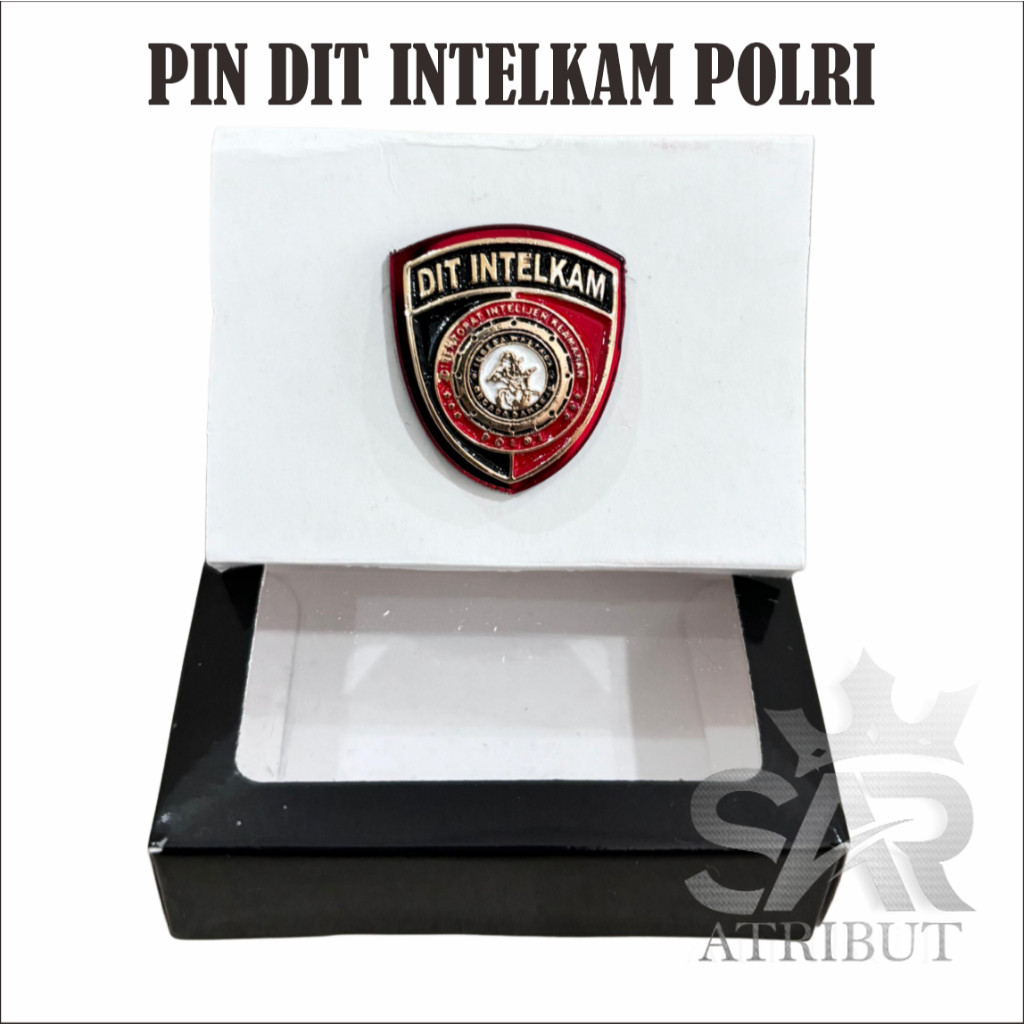 PIN SAT INTELKAM/PIN DIT INTELKAM/PIN BA INTELKAM POLRI BAHAN LOGAM DAN AKRILIK  BERKUALITAS