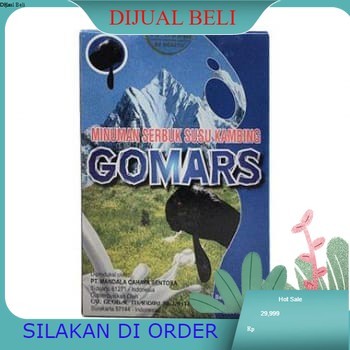 

SUSU KAMBING GOMARS ETAWA BUBUK 200gr- sesuai gambar