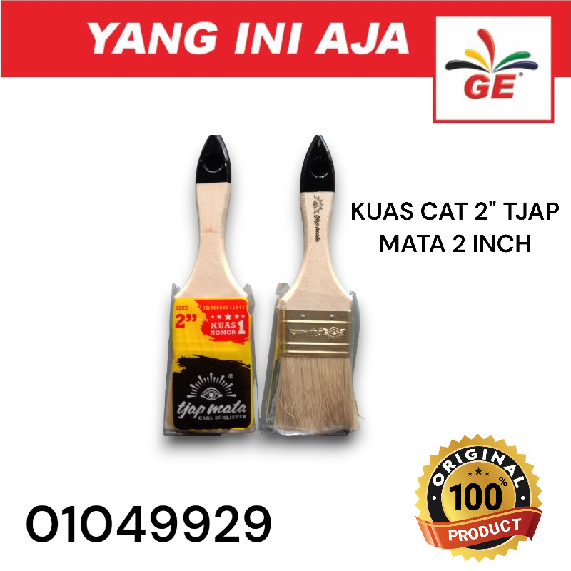 

KUAS CAT 2" TJAP MATA 2 INCH CAP MATA ORIGINAL MURAH PROMO - 01049929