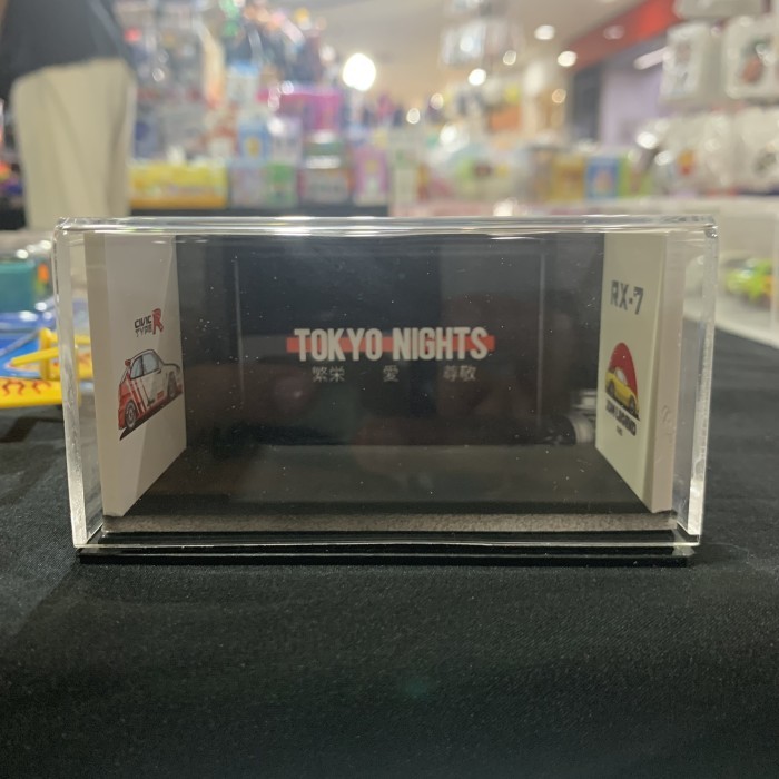 diorama akrilik hotwheels diecast tokyo nights