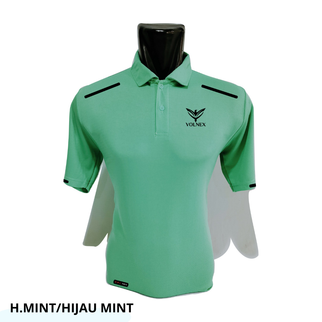 Kaos Kerah Pria Dewasa Putih /Polo Drifit milano Jersey Atasan Olahraga jumbo 4XL VL012