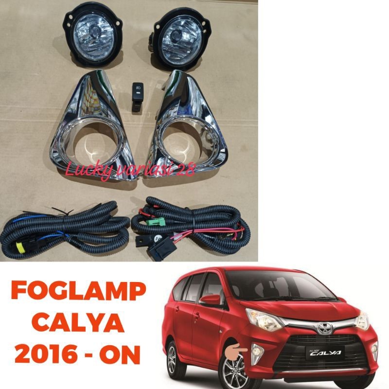 FOGLAMP LAMPU KABUT TOYOTA CALYA SIGRA 2017