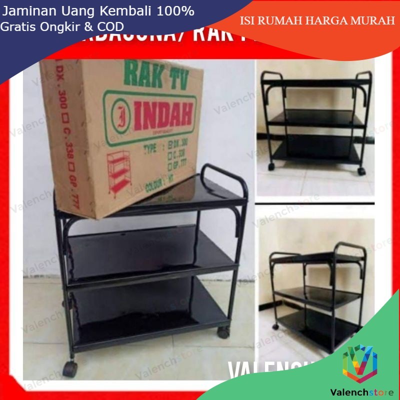 Viral  Rak Tv Valenchstore/ Rak Galon / Rak Buku / Rak Tv Besi Dx300 /Rak Tv Serbaguna/ Rak