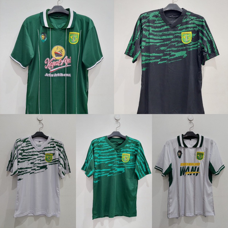 Jersey atasan Persebaya Alternate home away training gk hitam terbaru