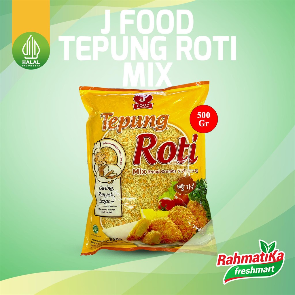 

J Food Tepung Roti Mix 500 gr