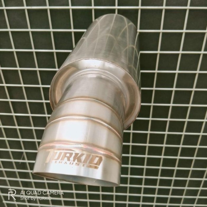 KNALPOT MOBIL RACING ORIGINAL TURKID KNALPOT JS RACING GEMBUNG PANJANG - Exhaust turkid, Kering