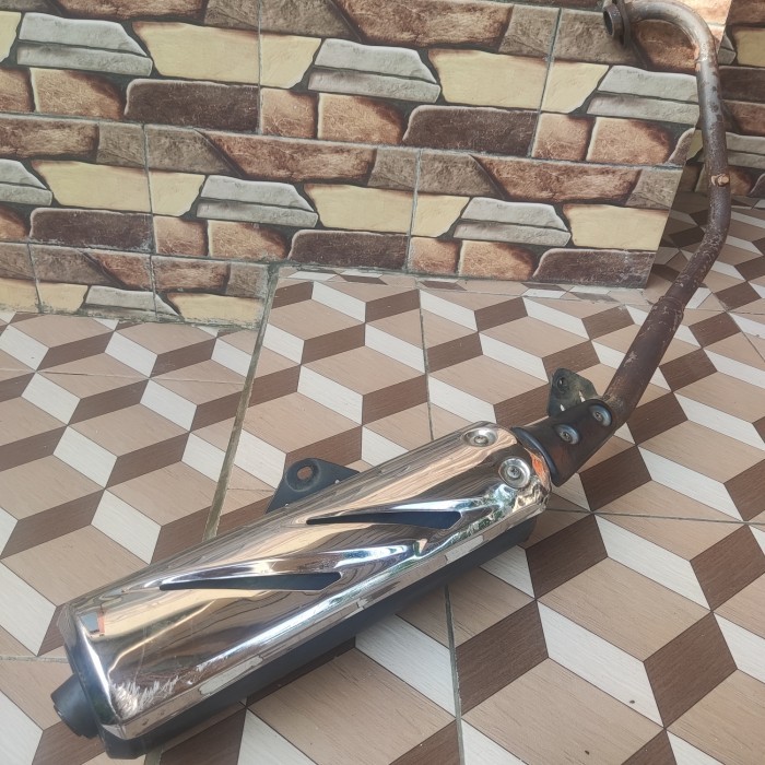 knalpot kenalpot ori standar yamaha vixion old lama original asli