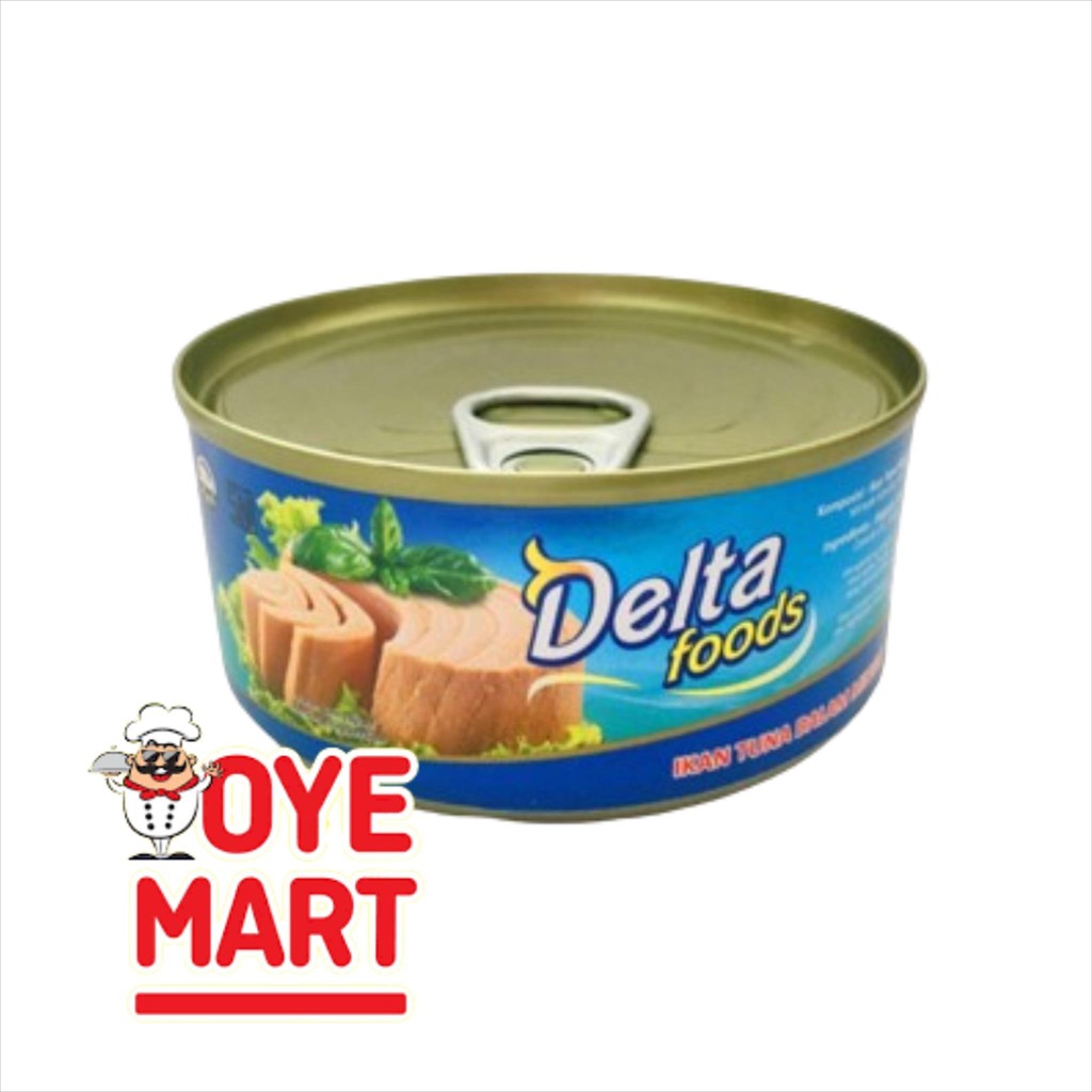 

DELTA TUNA KALENG 165GR / IKAN TUNA KALENG