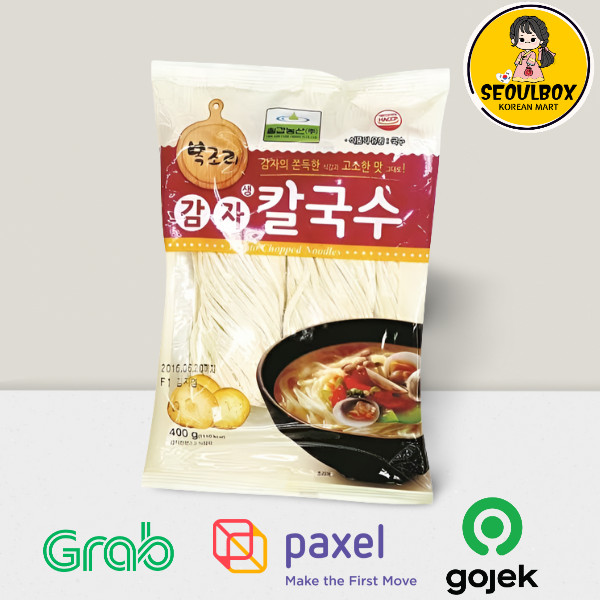 

Chilkab Potato Noodle 400g - Gamja Kalkuksu Made In Korea