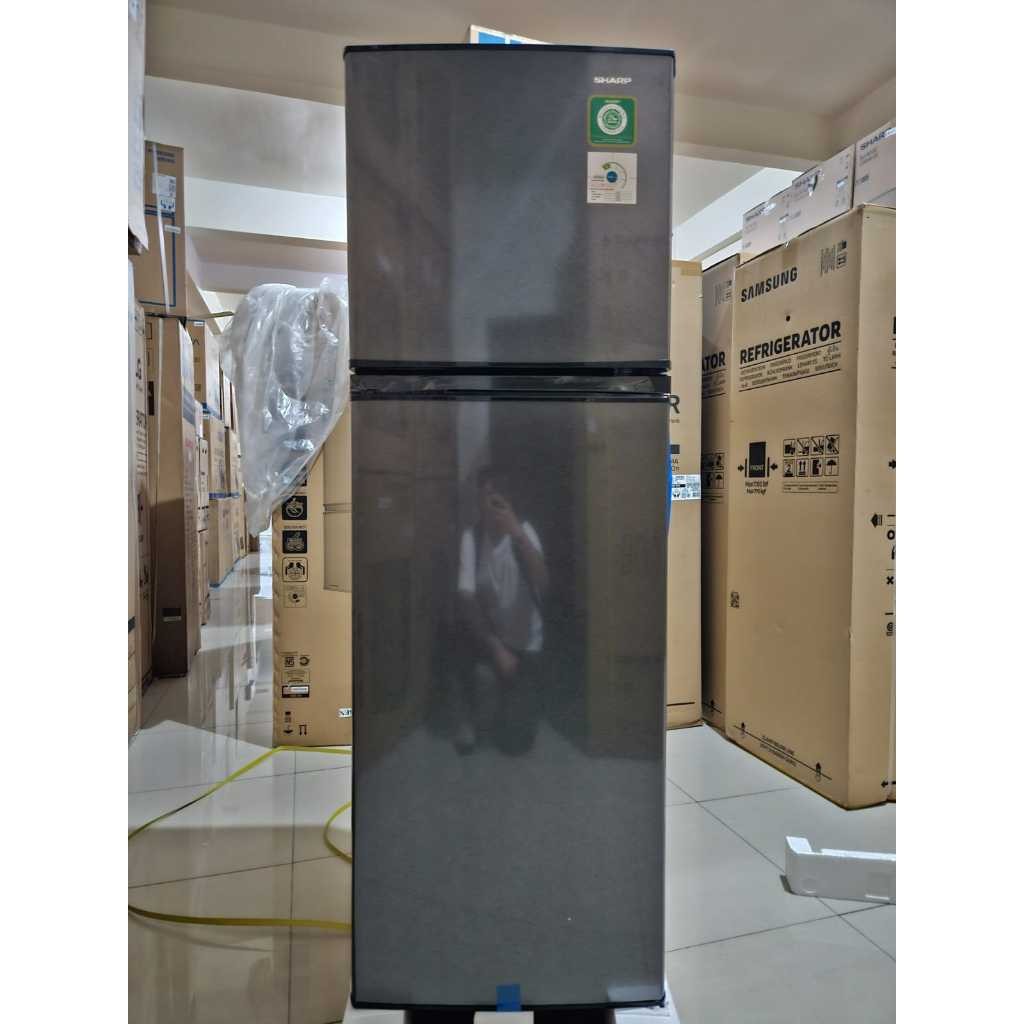 SHARP KULKAS 2 PINTU SJ-316MN-HS NO FROST