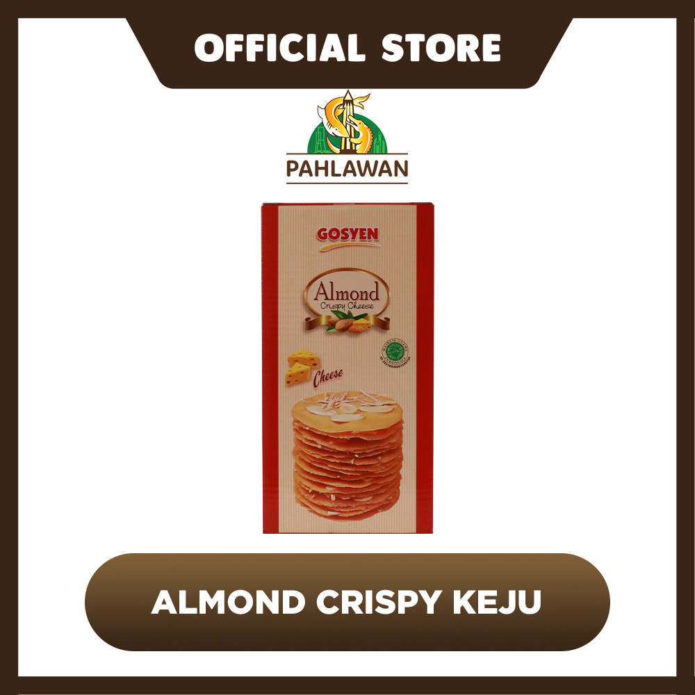 

Almond Crispy Keju - Berat 130gr
