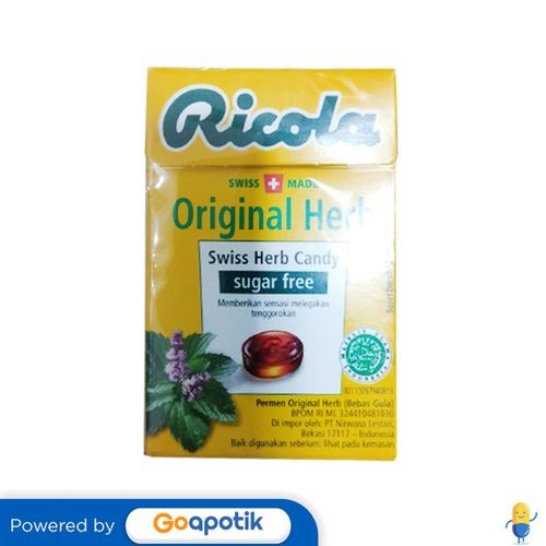 

Ricola Sugar Free Original Herb Pack 27.5 Gram