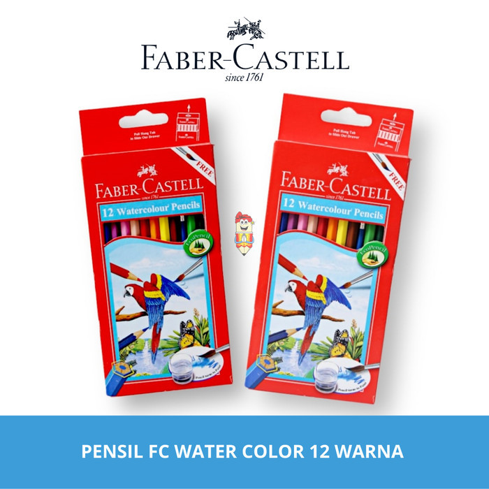 

Pensil Faber Castell Water Color 12 Warna