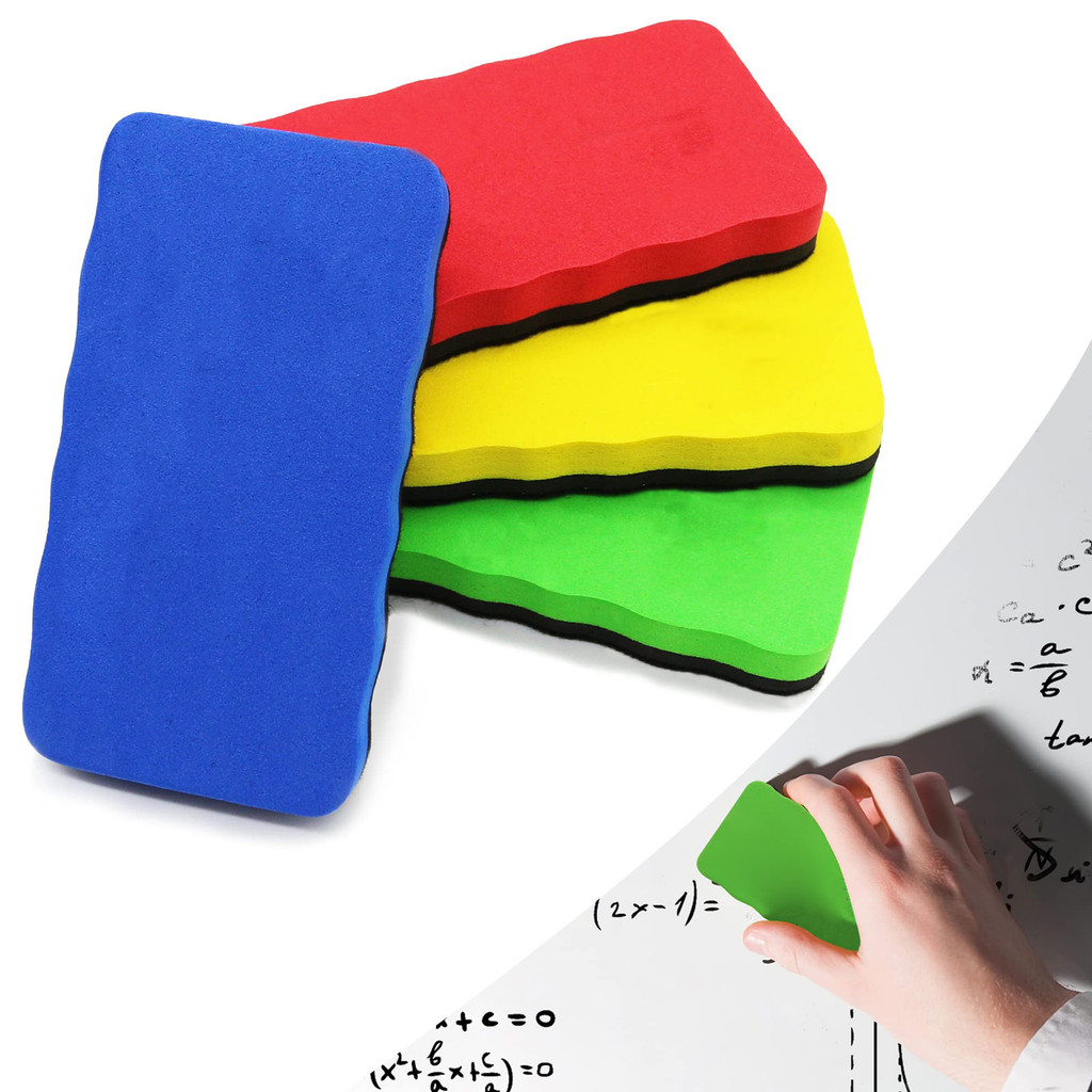 

2pcs Dry Erase Eraser, Magnetic Whiteboard Eraser White Board Erasers, Dry Eraser for Whiteboard, Chalkboard, and Glass