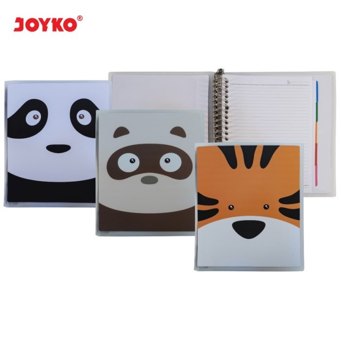 

JOYKO Buku Binder Note B5-TSAF-F141A~C Animal Face