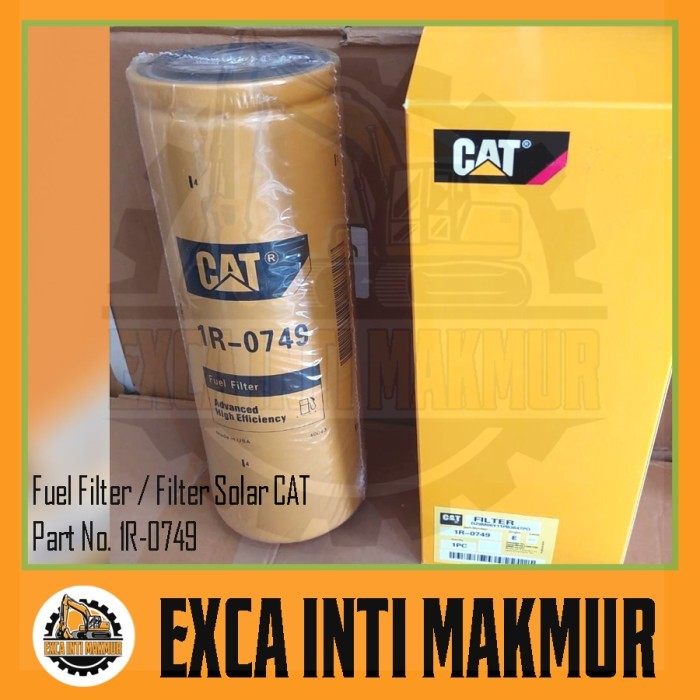 Fuel Filter 1R-0749 Filter Solar Cat 1R 0749 1R0749 Sparepart Alat Berat Excavator