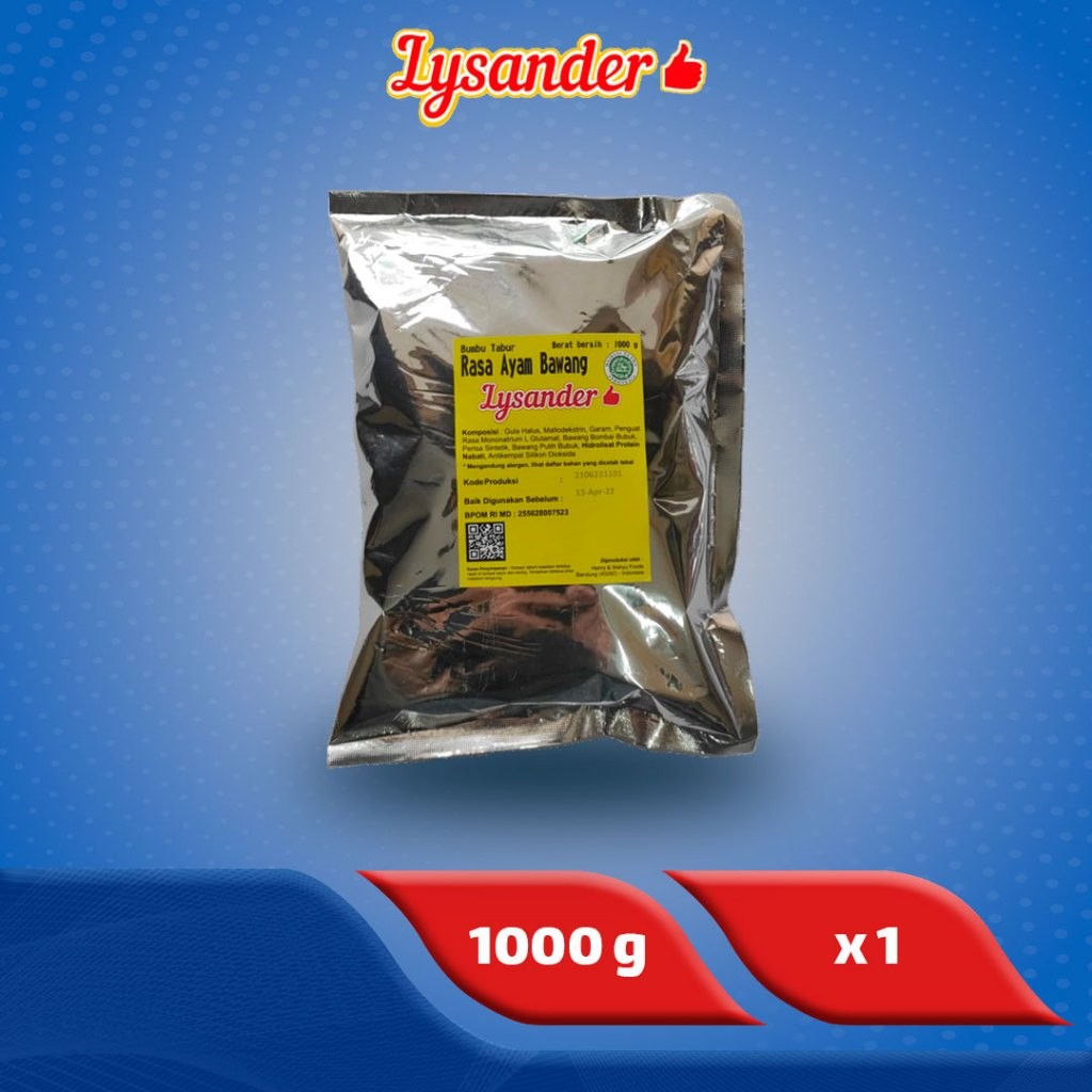 

Lysander Bumbu Tabur 1 kg
