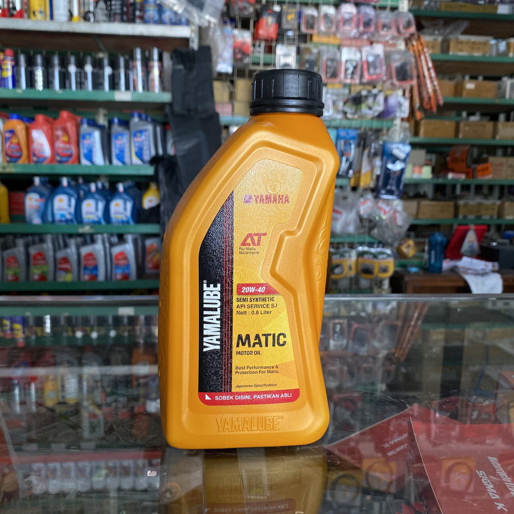 Oli Mesin Yamalube Matic 800 ML Sepeda Motor 0,8 L Liter 0,8L Mio X Ride Soul GT 125 M3 Fino  Origin