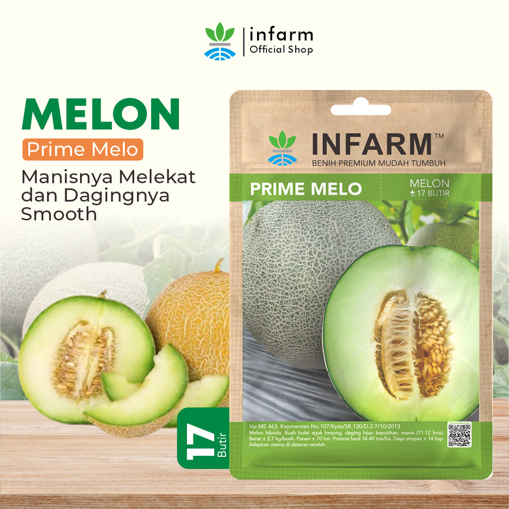 INFARM - Benih Bibit Biji Super Buah Melon