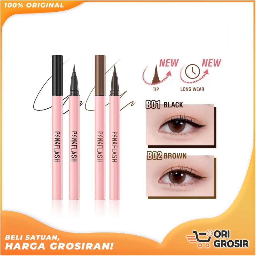 ORI Grosir PINKFLASH Waterproof Easy Eyeliner | PF E01