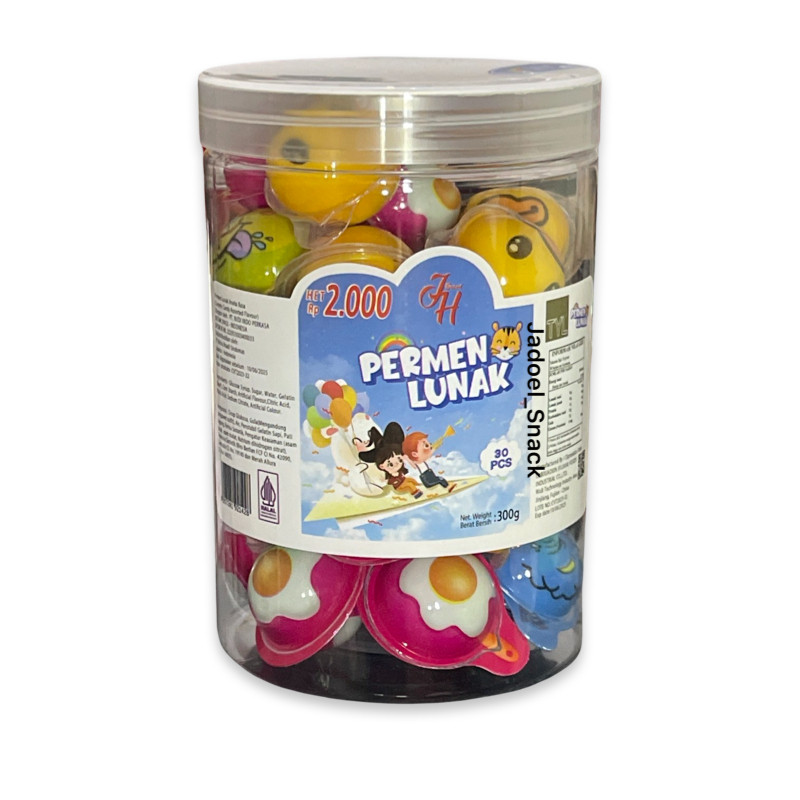 

JH Permen Lunak 30 X 10 Gr Rasa Buah Selai Strawberry by Jadoel_Snack