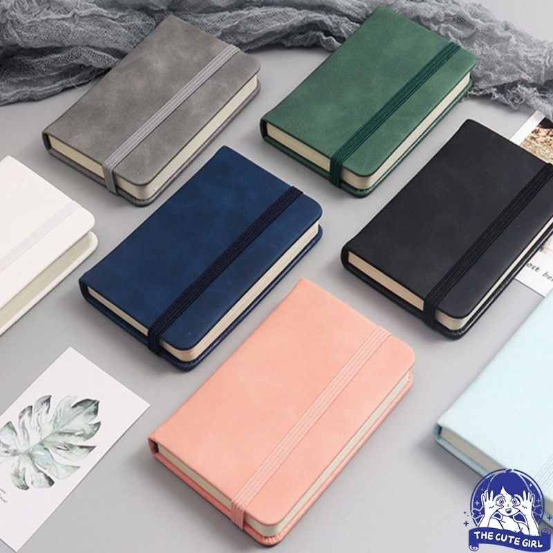 

Notebook A7 / bukuA7/ Buku Tulis / Buku Catatan MIni Kecil Pocket 100 lembar Notebook mini portabel A7 notepad portabel tebal-100 lembar-Stazionario