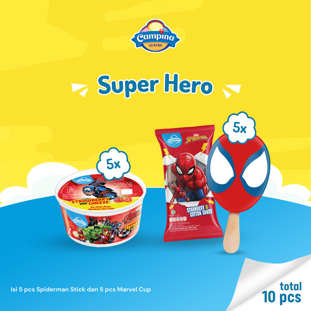 

Campina Super Hero - Ek Krim