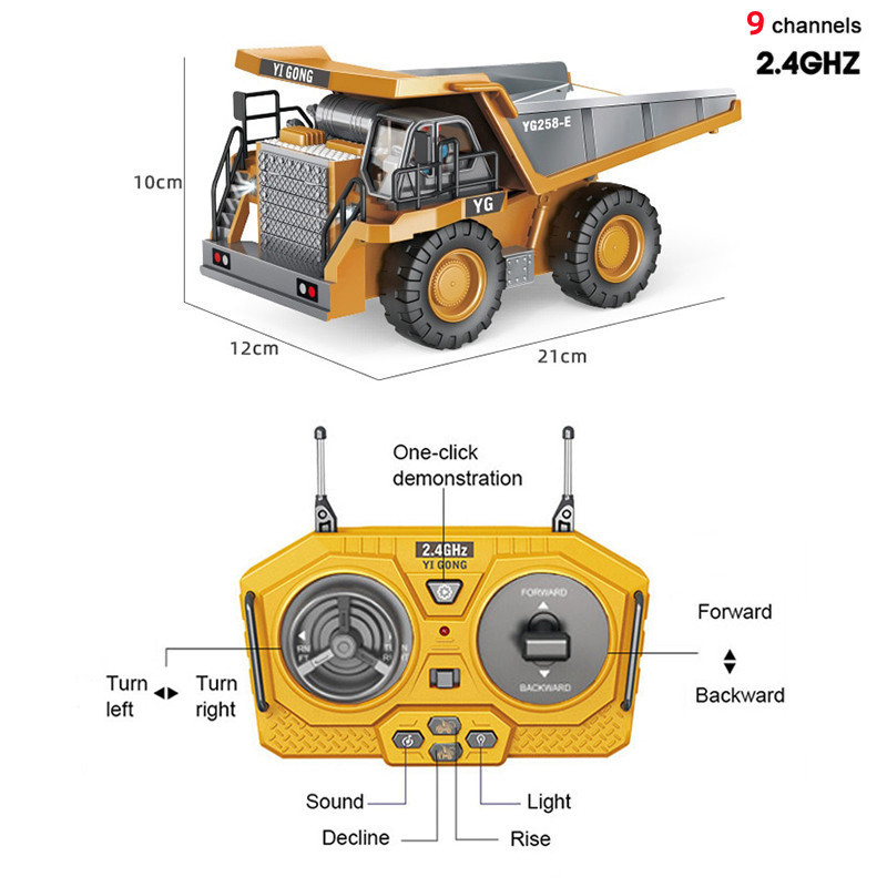 BIG SALE ISABELLA 2.4G EXCAVATOR REMOTE CONTROL BESAR / MOBIL REMOTE CONTROL BESAR EXCAVATOR /