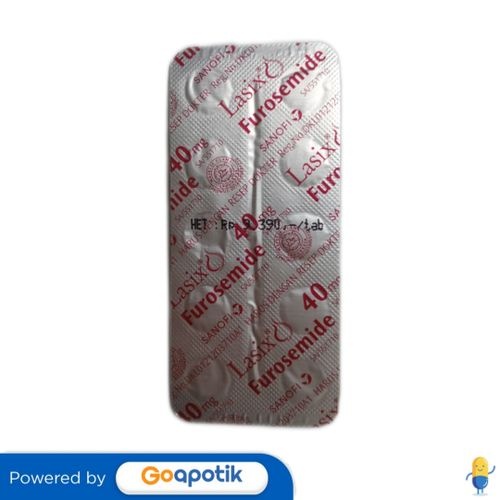 Lasix 40 Mg Strip 10 Tablet