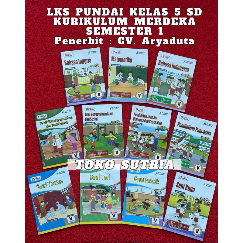 

LKS PINDAI K-MERDEKA KELAS 5 SD (SEMESTER 1) (LKS&KJ)
