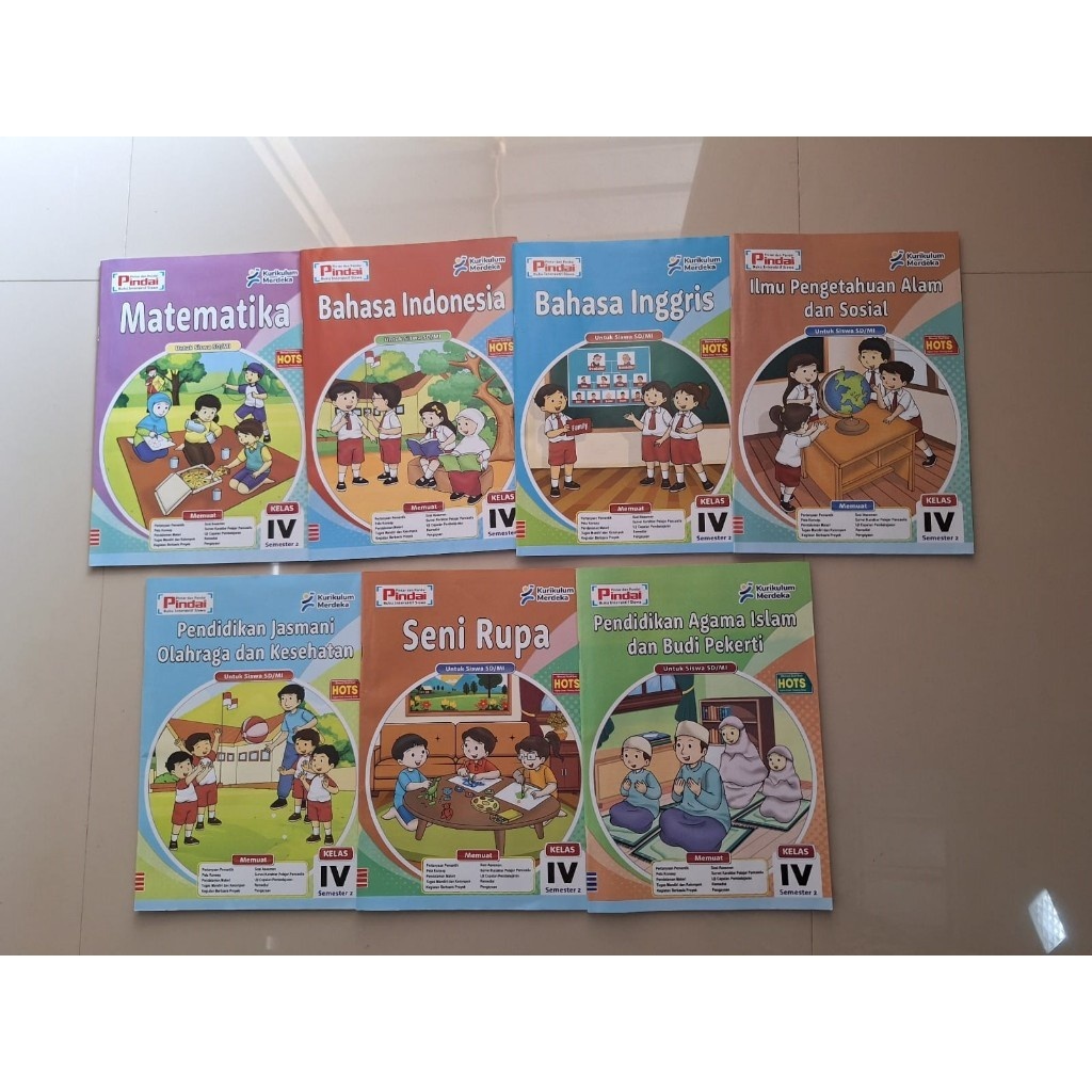 

Buku LKS Kurikulum Merdeka Kelas 4 SD/MI Semester 2