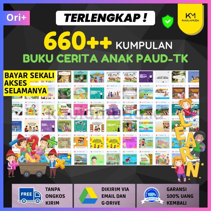 

660 BUKU CERITA ANAK PAUD TK Bergambar Edukasi Kurikulum Merdeka Preschool PAUD TK SD SMP SMA Bayi Anak Usia Umur 1 2 3 4 5 6 7 8 9 Tahun Belajar Islami Muslim 3d PDF Hard Soft Cover Bahasa Indonesia Terlengkap Termurah Terbaru DL01