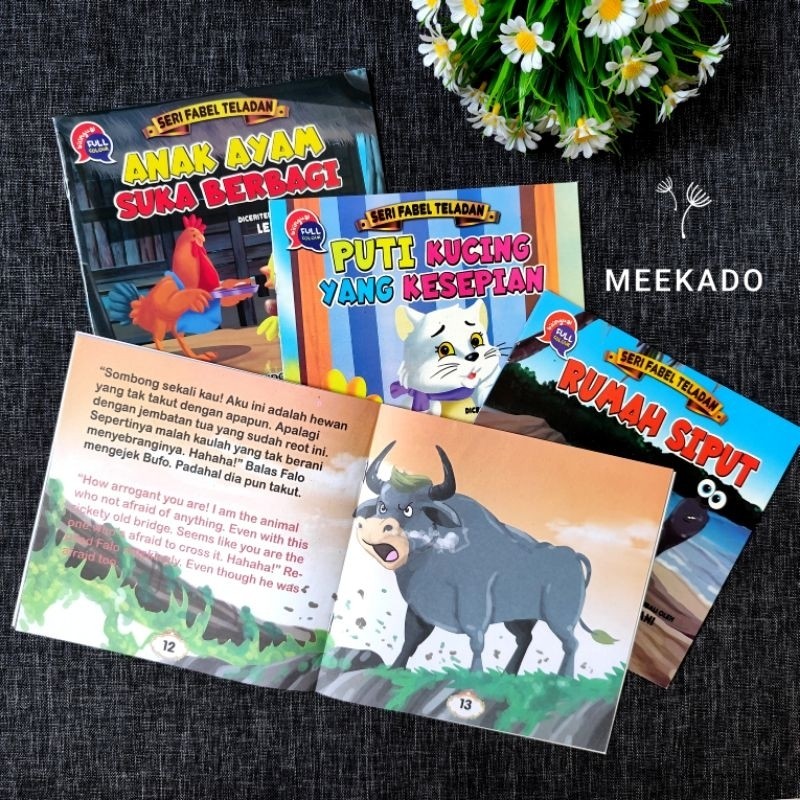 

Buku Cerita Anak Bergambar - Seri Fabel Teladan Dan Fabel Dunia