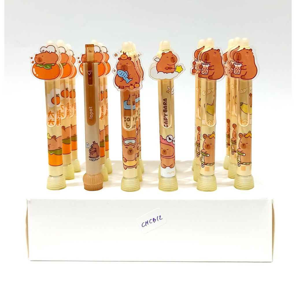 

CHN ERASABLE BOLPEN BISA DIHAPUS CAPYBARA CHCB12