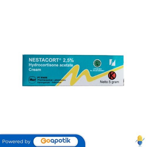 Nestacort 2.5% 5 Gram Krim