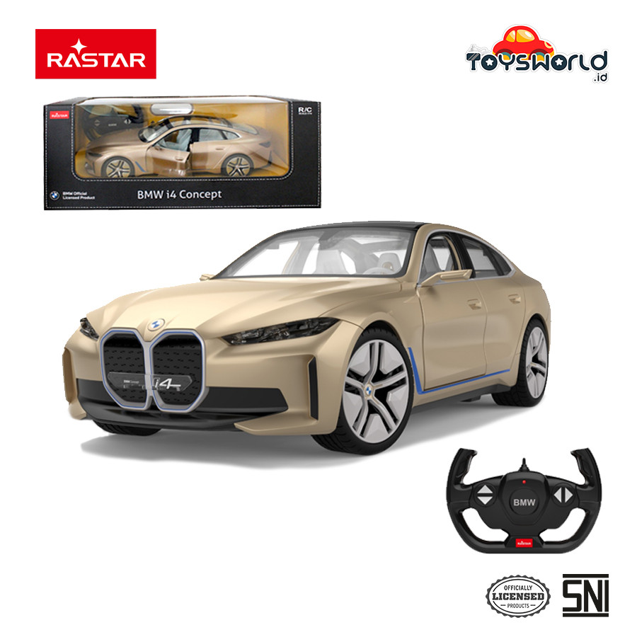Rastar RC 1:14 BMW i4 Concept Gold