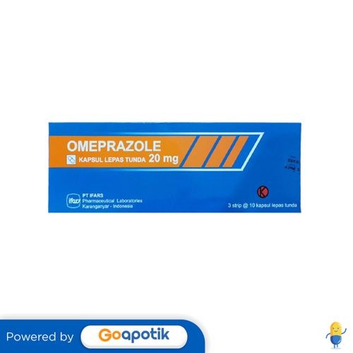 Omeprazole Ifars 20 Mg Box 30 Kapsul