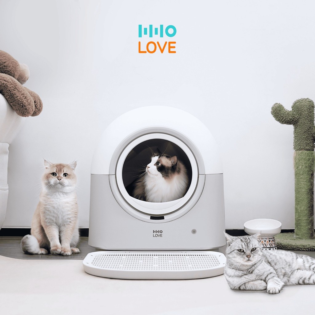 HHOLOVE Automatic Cat Litter Box Pro version / Toilet Kucing Otomatis