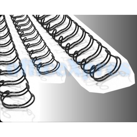 

Spiral Kawat/Ring Kawat/Twin Ring A4 3/4" 23 Loops Hombo - 50pcs hitam