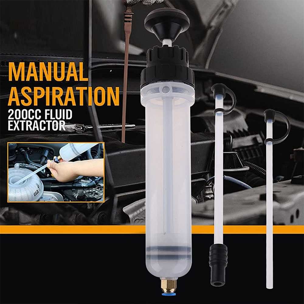 NarzrIe Pompa Tangan Transfer Oli Bensin Mobil Extractor 200ml - NC25 -MJM